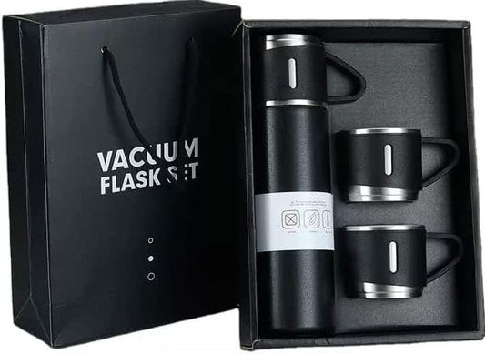 Fitto 500ML Vacuum Flask Stainless Steel Water Bottle with Gift Box | Insulated Coffee Tumbler for Hot & Cold Drinks | Travel Mug for Office, Home, and Outdoors | Leakproof & Durable