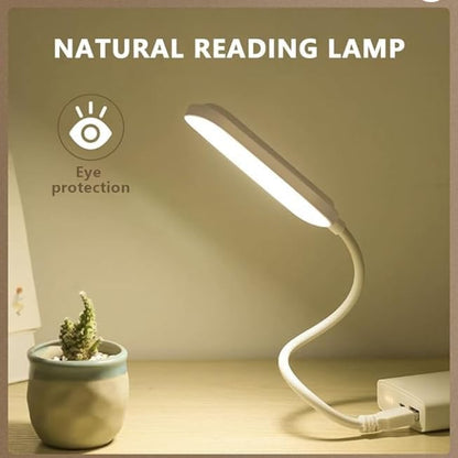 Portable Flexible USB LED Lamp, Eye Protection Non-Flickering Mini Light for Laptop, Desktop, Power Bank, Night Light, Reading & Studying