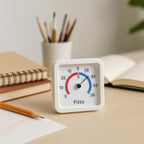 120 Pieces 75mm Dial Thermometer White - Analog Indoor Outdoor Room Wall Fridge Aquarium Temperature Gauges