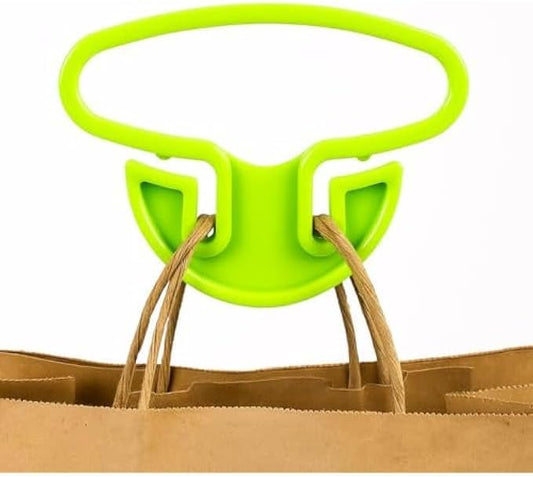 Grocery Bag Carrier Handle – Ergonomic Shopping Bag Holder for Carrying Multiple Bags – Heavy Duty Bag Grip for Plastic, Reusable & Supermarket Bags