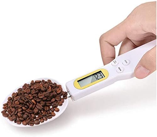 96 Pieces Digital Spoon Scales (500g – White Precision Measuring Spoon with LCD Display – Accurate 0.1g Graduation for Baking – Cooking – Pet Food – and Nutrition – Portable Kitchen Scale for Dry Food)