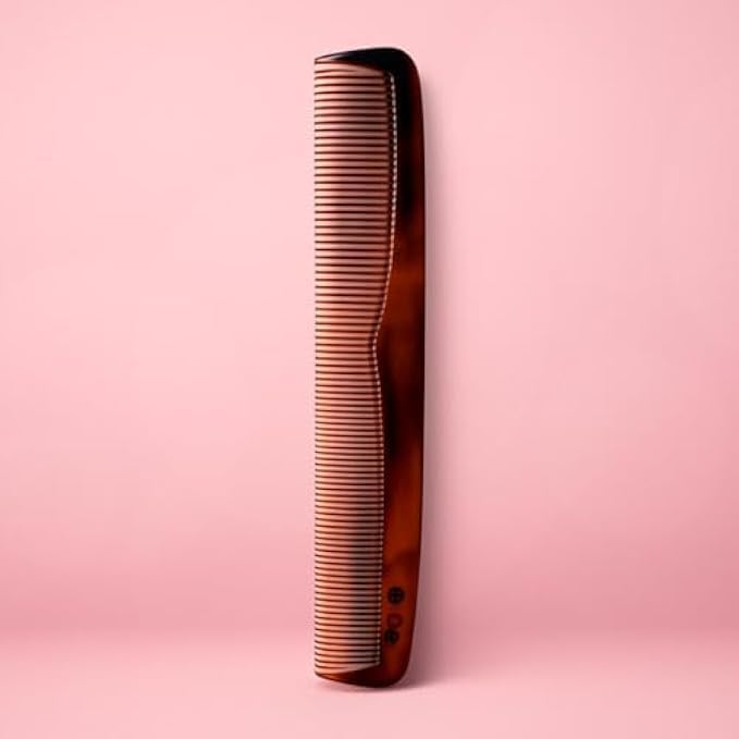 120 Pieces Browns (22cm Plastic Hair Comb - Wide & Fine Tooth Styling Comb for Men Women – Detangling Salon Comb – Portable Grooming Comb)