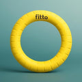 96 Pieces Pet Ring Toys (18x18cm - Dog Chew & Fetch Ring – Puppy Teething Ring – Interactive Toss Training Toy)