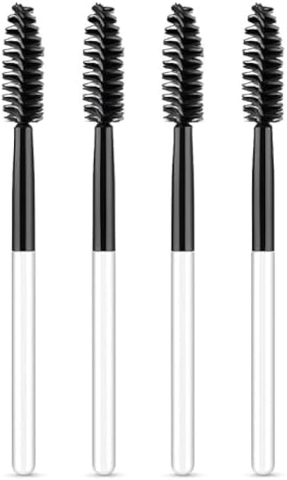144 Pieces Eyelash Brush Spoolie Pack of 4s (Mascara Wands for Lashes & Brows)