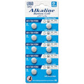 120 Pieces Alkaline Button Cell Batteries (10-Pack Coin Cells for Watches – Calculators – Toys – Thermometers – Remote Controls and Key Fobs)