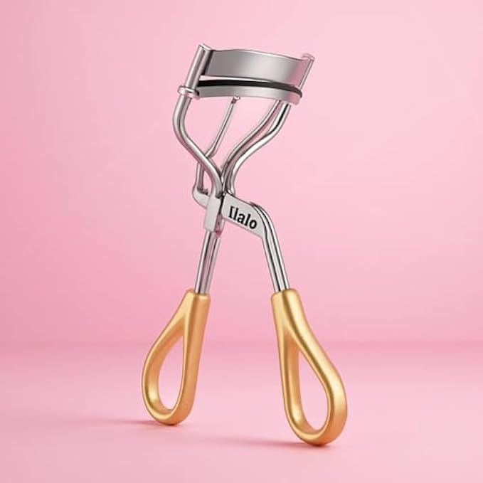 120 Pieces Gold Eyelash Curlers (Lash Curler with Silicone Pads – Stainless Steel Eye Curler for Natural Lift)