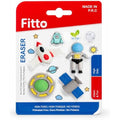 144 Pieces Fun Space Eraser Sets (5-Piece Assorted Rocket – Astronaut – Alien – UFO and Satellite Pencil Erasers)