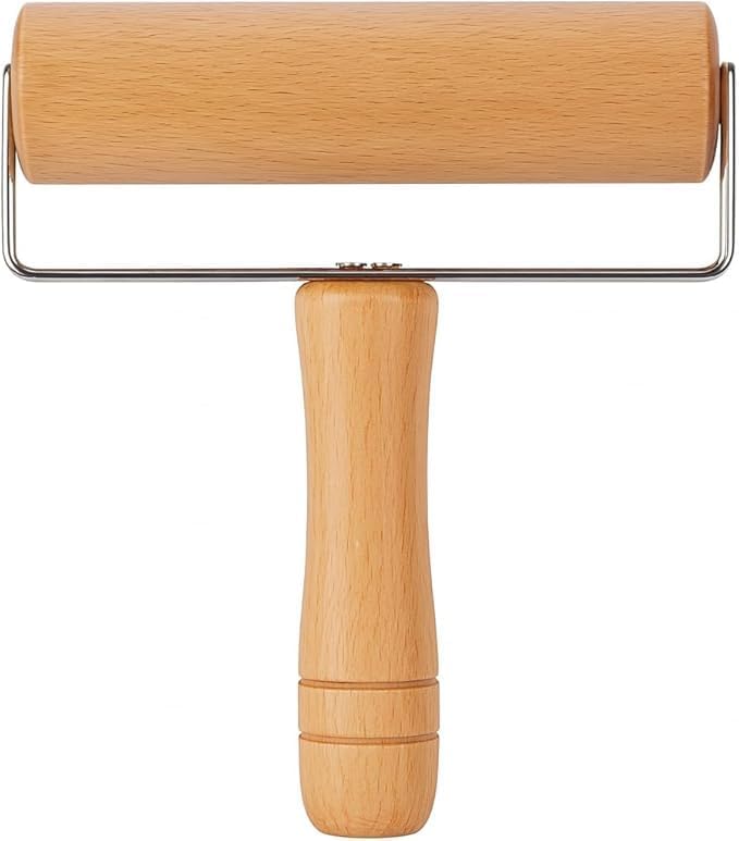 120 Pieces 10cm Wooden Rolling Pin - Premium Quality Baking Tools for Pastry (Dough – and Pizza - Durable – Easy to Clean – Perfect for Kids and Adults – Non-Stick Surface – Kitchen Essential)