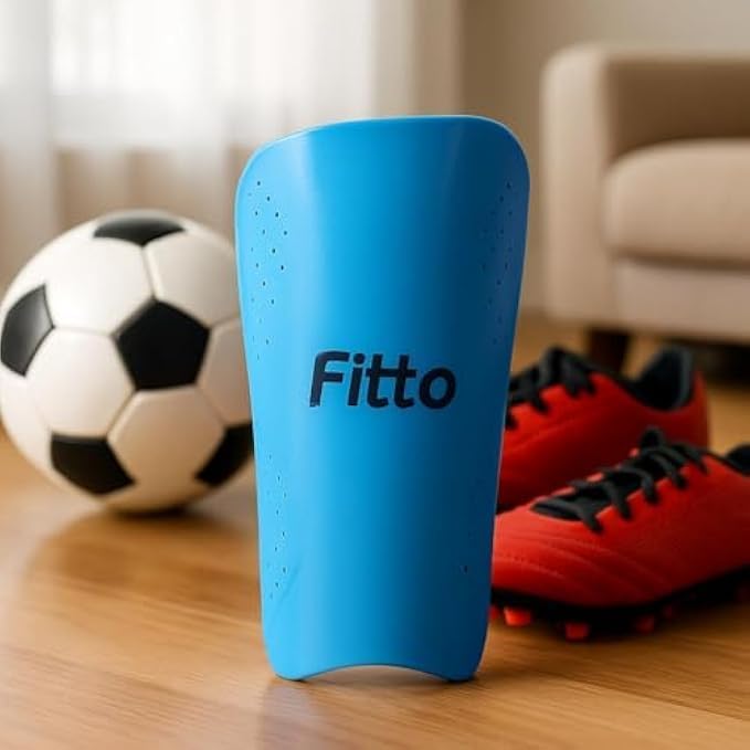 96 Pieces Blue Shin Guards for Soccer - Lightweight and Durable Protection