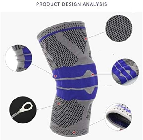 72 Pieces Silicone Rubber Knee Pads (Compression – For Fitness Running – One Piece)