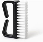 144 Pieces Black Nail Brush - Manicure & Pedicure Nail Cleaning Brushes for Fingernails & Toenails (Cuticle Scrub Brush – Durable Handle)
