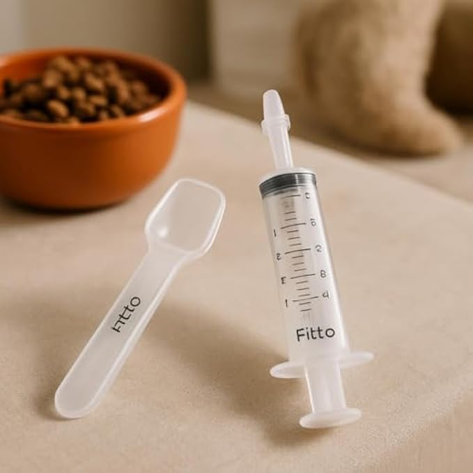 120 Pieces Pet Feeding Syringe Kits (13x3.5cm for Puppies Kittens Birds Small Animals - Oral/Nursing Syringe for Medicine & Liquid Feeding)