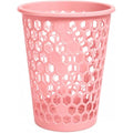 96 Pieces Plastic Laundry Baskets with Ventilated Honeycomb Design (Lightweight Open-Top Clothes Hamper for Bedroom – Bathroom and Laundry Room – Pink)