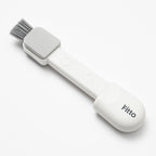 144 Pieces Foldable Cup & Bottle Cleaning Brushes (White & Grey - Single Pack)