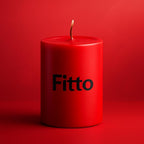 96 Pieces Red Pillar Candles 3 Piece Set Unscented Home Decors (Wedding & Event Candle – Long Burning Smokeless (5X7.5 CM))