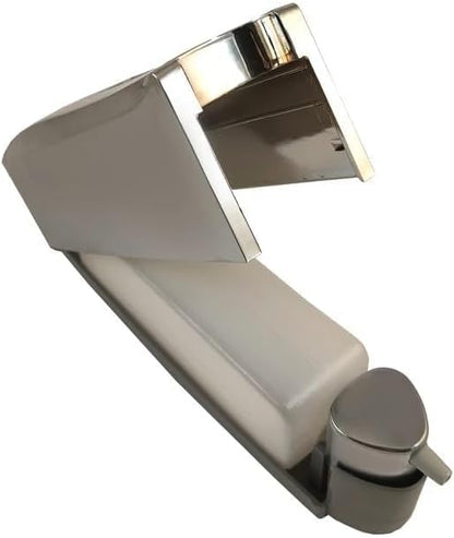 Fancy Push Type Liquid Soap, Lotion & Hand Sanitizer Dispenser, Surface Mounted, 350 ml (White), Wall-Mount, Easy Refill, Durable