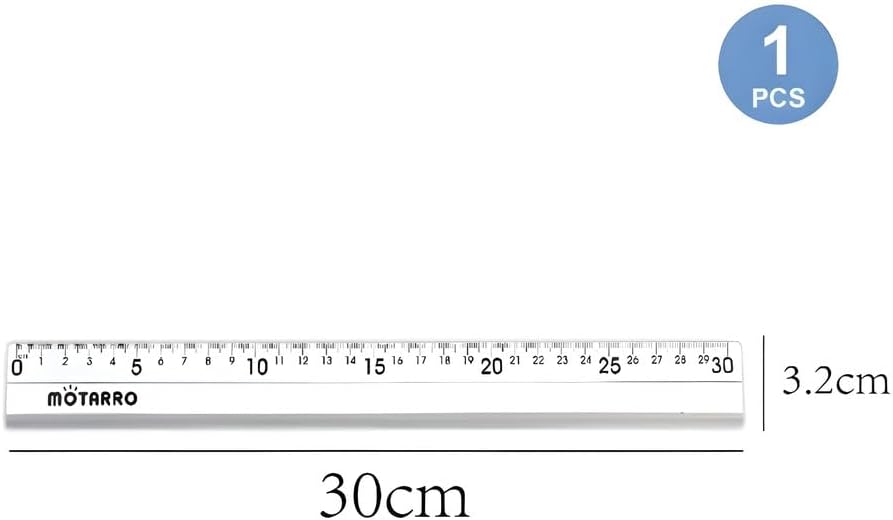 144 Pieces Aluminium Ruler Scales (30cm – Accurate Measuring Tool for Crafts – DIY – Engineering)
