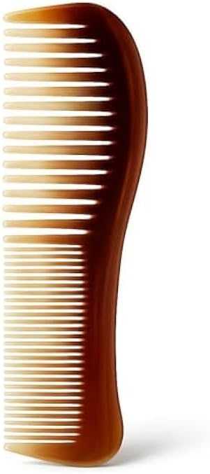 120 Pieces Large Tooth & Fine Tooth Comb Brown - Dual-Sided Wide Tooth & Fine Tooth Hair Combs for Detangling (Styling & Beard)