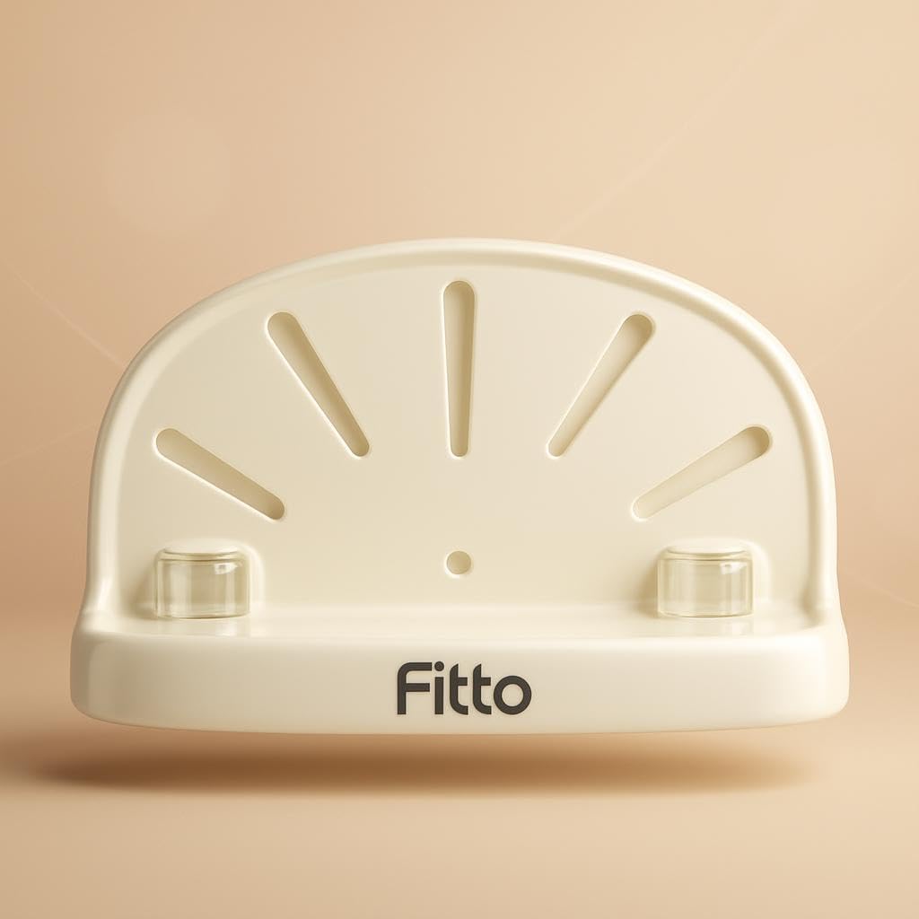 Wall Attachable Shower Shelf 17x10CM – Space-Saving Bathroom Organizer for Towels & Toiletries