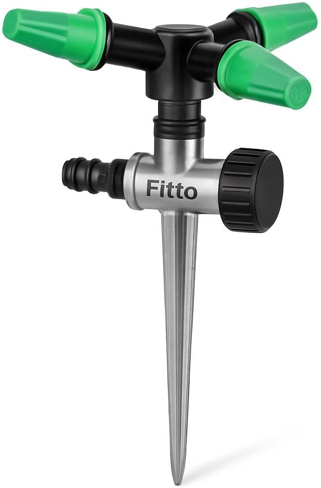96 Pieces Multi-Functional Spray Nozzles with 3 Adjustable Outlets for Irrigation