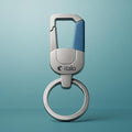 120 Pieces Key Holders (9x3 cm Compact Key Organizer Key Ring Keychain Holder for Keys Portable Pocket Size)