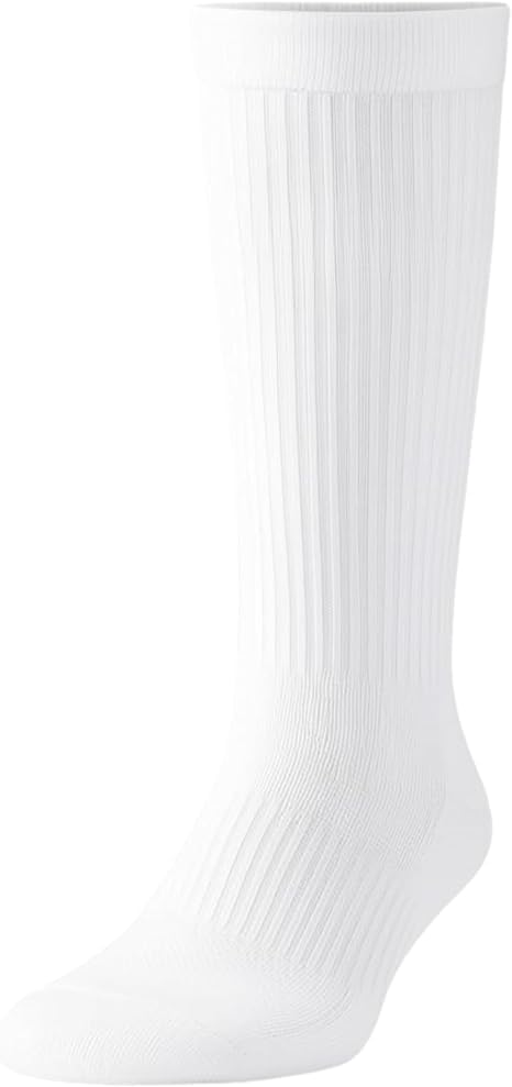 96 Pieces Anti-Slip Football Socks for Kids - White