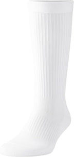 96 Pieces Anti-Slip Football Socks for Kids - White