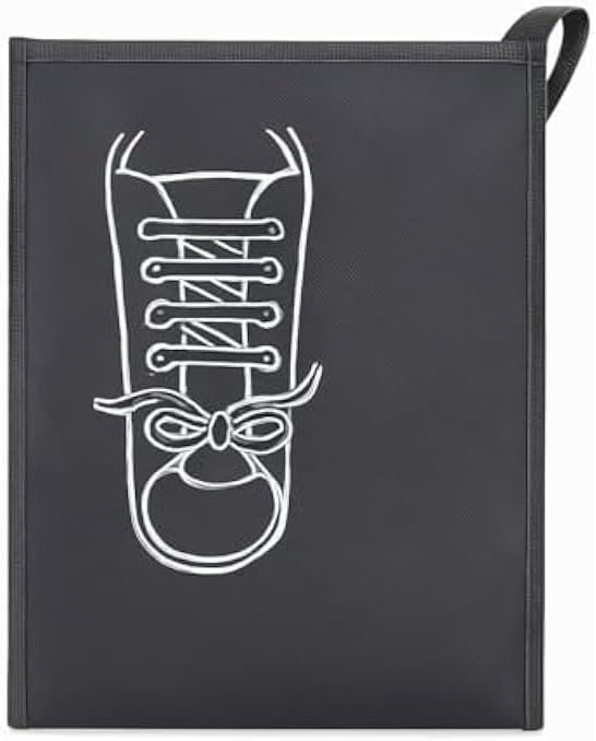 Shoe Organizer Bag 36x45cm Clear Travel Shoe Storage Dustproof Breathable Shoe Cover for Closet Packing Moving