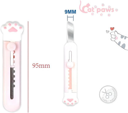 9m Manual Knife 9.5cm Pink Utility Cutter