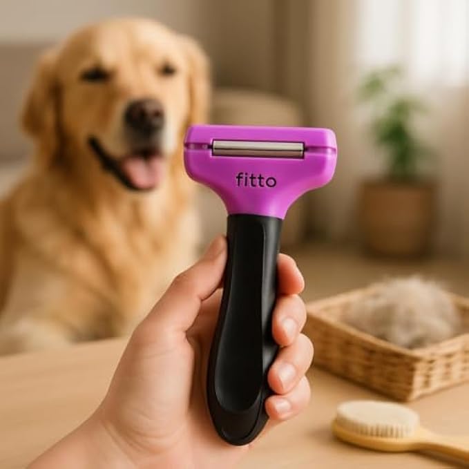 96 Pieces Pet Hair Removal Brush Purples (15x7.5cm - Reusable Lint & Fur Remover for Dogs Cats – Upholstery Sofa Clothes Car Seats)