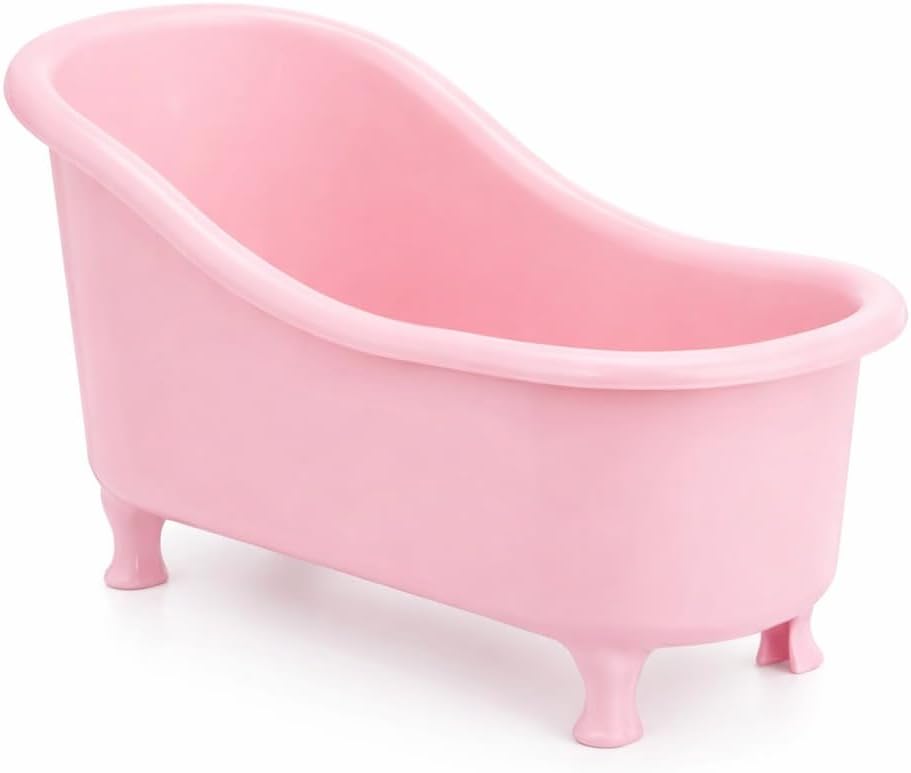 120 Pieces Decorative Mini Tub Shaped Multi-Purpose Bathroom Organizer Baskets (Assorted Colors)