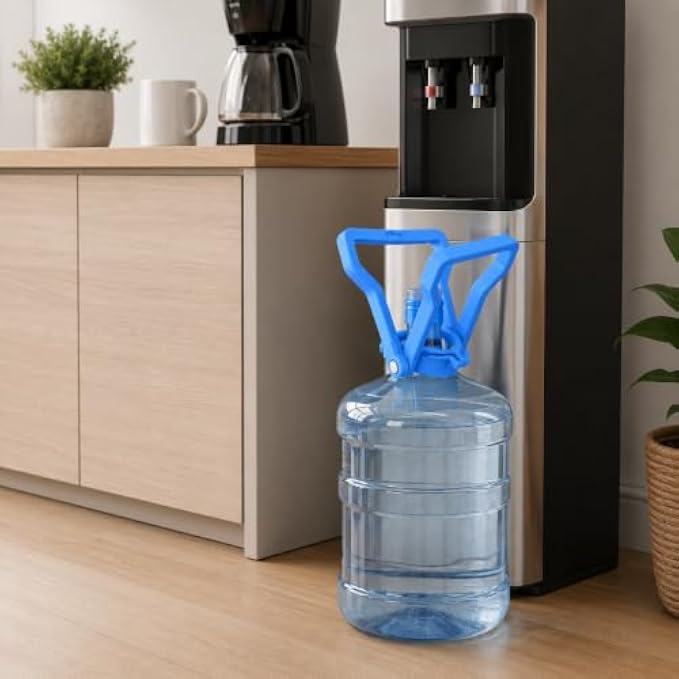 120 Pieces Water Bottle Handles (Ergonomic Carry Handle for 3 & 5 Gallon Water Bottles – Durable Neck Clamp Lifter for Easy Carrying)