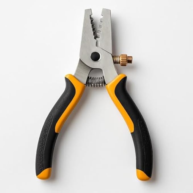 96 Pieces 6-Inch Wire Stripper Pliers (Black Handle - Wire Cutter & Cable Stripping Tool for Electrical and DIY Use)