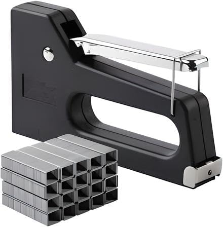 96 Pieces Heavy Duty Staplers for Wood (Manual Industrial Stapler with Ergonomic Grip – Professional Tacker for Upholstery – Carpentry – and DIY Projects – Compatible with 6mm Staples)