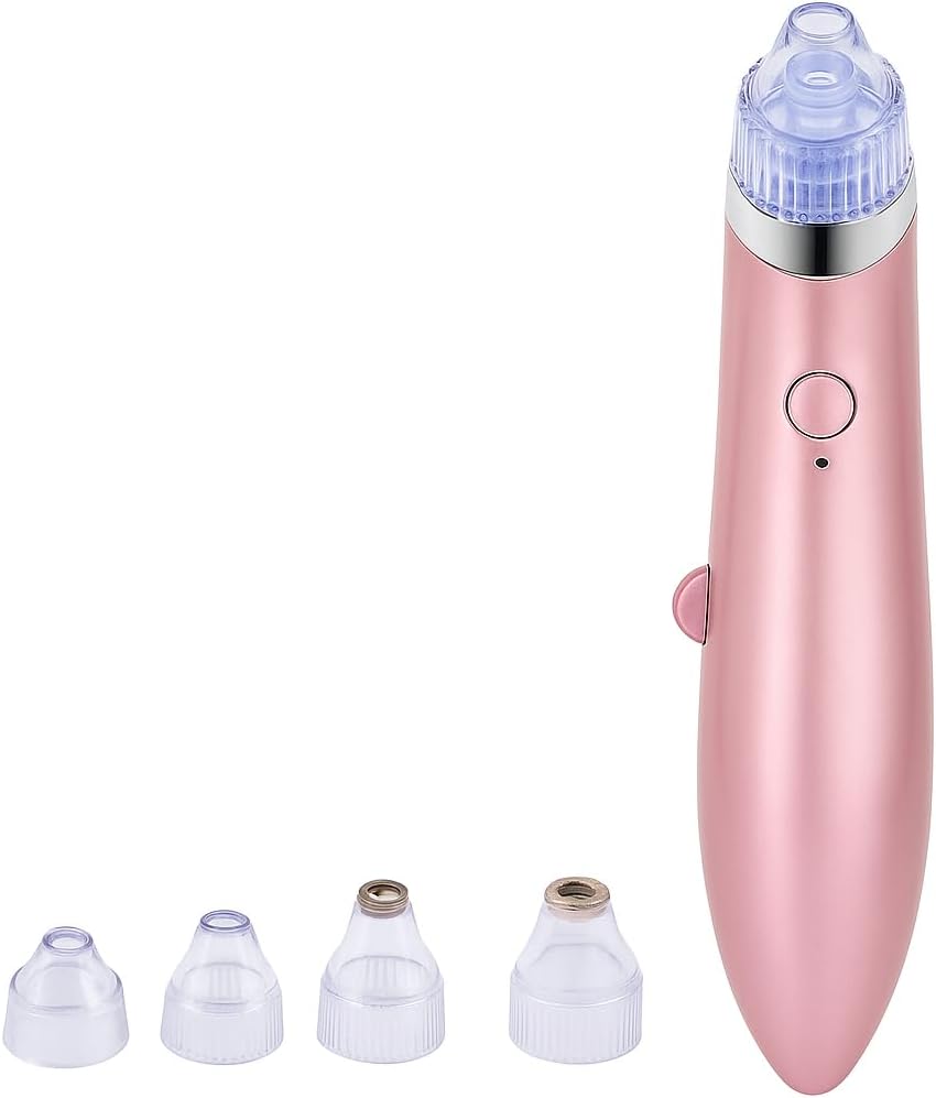 96 Pieces Facial Pore Cleaners (USB Rechargeable – Blackhead Remover Vacuum – Skin Care Tool – Multicolor)
