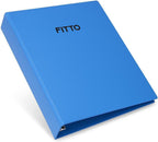 96 Pieces 4 Hole Binder Folder A4s (34x25cm Blue Office Binding File)