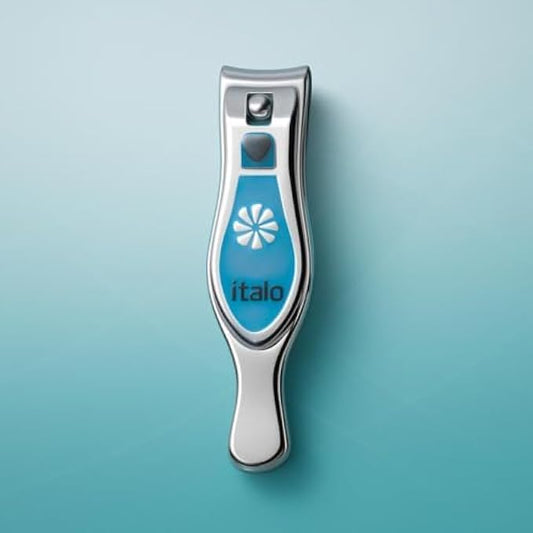 Nail Clipper 9.3x1.3cm - Compact Nail Cutter for Fingernails & Toenails, Assorted Colors, Travel Manicure Pedicure Tool