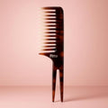 120 Pieces Large Shampoo Comb withs (2 Legs - Wide Tooth Detangling Comb for Wet Hair – Scalp Massage – Shower Use - Coffee Color)
