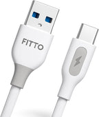 144 Pieces USB Cable Type C 2.4A Fast Charge Cables for Smartphones & Tablets (1m)