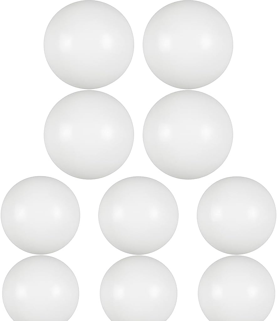 Table Tennis Balls 10PCS/Pack White – Classic Indoor & Outdoor Table Tennis, Ping Pong Balls for Recreational Play, Durable and Consistent Performance