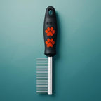 120 Pieces Pet Combs with Plastic Handle (20.3 x 2.8 cm - Grooming Comb for Dogs & Cats – Fine Tooth Portable Hair Removal Comb)