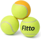 96 Pieces Set ofs (3 Light Green Tennis Balls - High-Performance Durable Balls for All Court Surfaces)