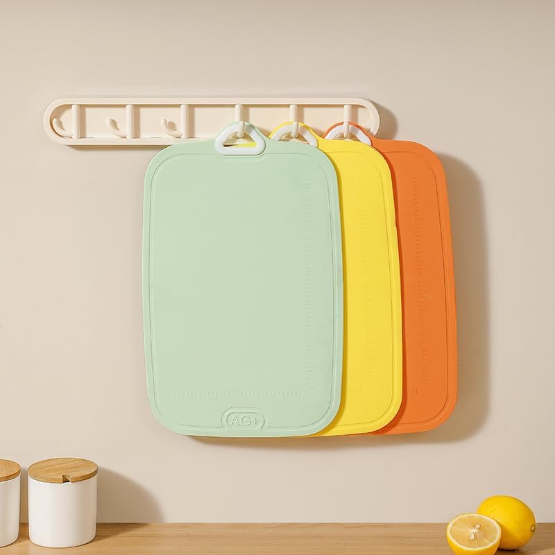 96 Pieces Double Sided TPU Cutting Boards (Yellow Durable and Versatile)