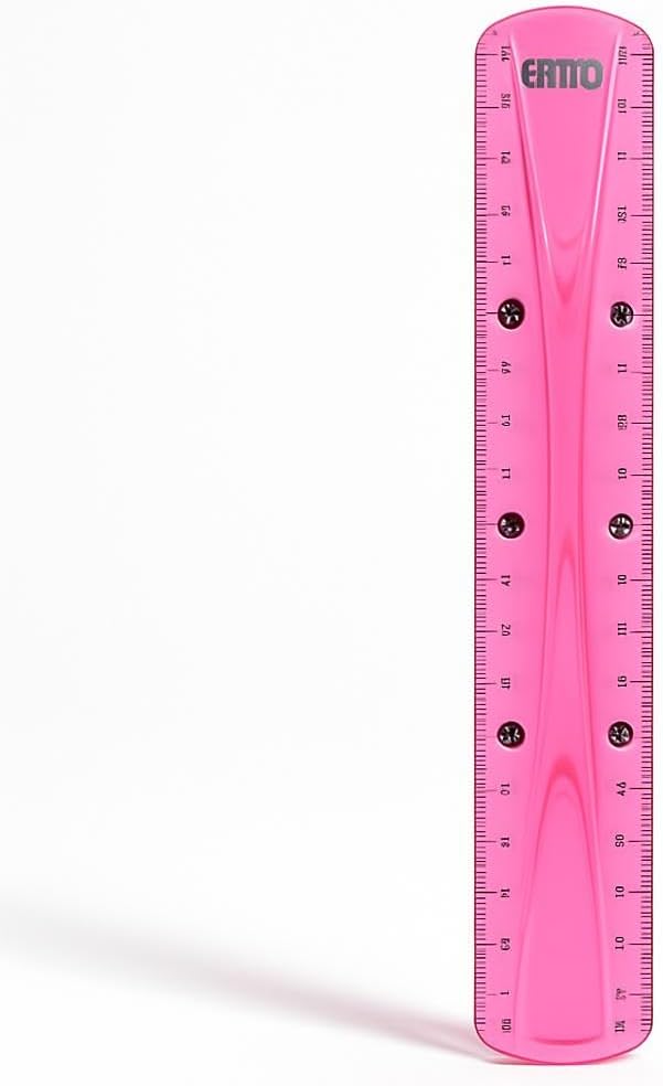 144 Pieces 30cm Flexible Ruler Scale - Bendable Measuring Tools for Crafts (DIY & School)