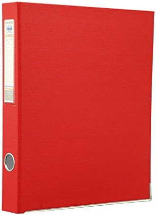 120 Pieces Level Files with 2 Holes (34cm x 25cm – Red for Office and School Use)
