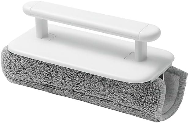 Multi-Functional Groove Cleaning Brush – White – HIPS + Shanhu Velvet + Brushed Fabric