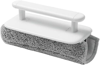 Multi-Functional Groove Cleaning Brush – White – HIPS + Shanhu Velvet + Brushed Fabric