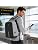 72 Pieces Anti-Theft Travel Backpacks with USB Charging Port (Hidden Compartments – Water-Resistant Material and Padded Straps – Grey and Black)