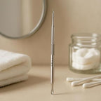120 Pieces Pimple Picks (9cm Metal Blackhead & Whitehead Remover Comedone Extractor Acne Blemish Tool)