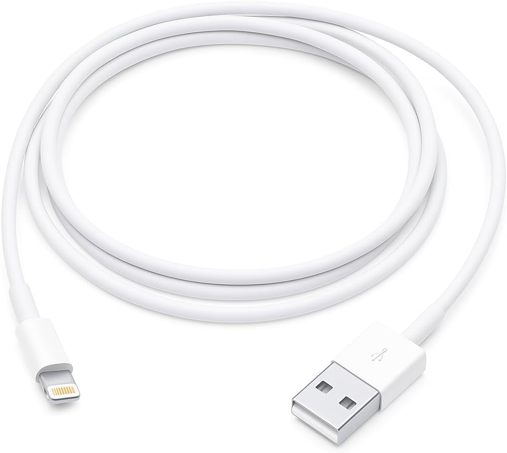 120 Pieces iPhone Fast Charging Cables (Apple MFi Certified – Lightning to USB – High-Speed Data Sync – Compatible with iPhone iPad – White)